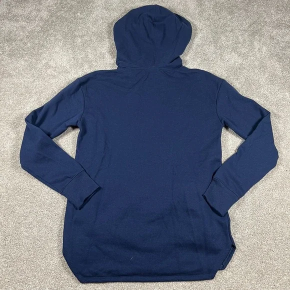 Adidas MLS Womens Small Blue New York City Football Club Hooded Sweatshirt NWT - Picture 4 of 6